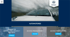 Desktop Screenshot of paranaseguros.com.ar